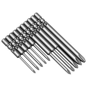 Phillips 4mm diameter shank screwdriver bits
