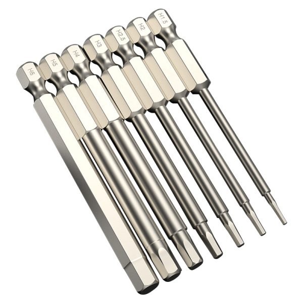 Power Tools -1/4 Inch Hex Head Screwdriver Bit Set (10pcs) - Image 2