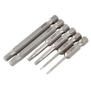 Power Tools -1/4 Inch Hex Head Screwdriver Bit Set (10pcs)