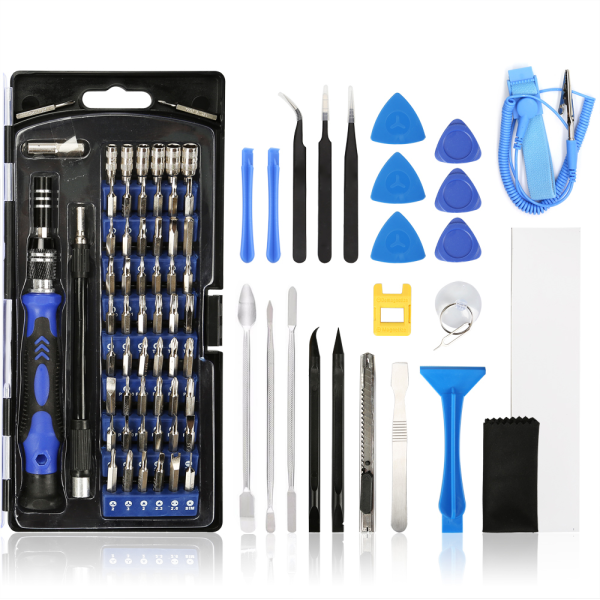 86 In 1 Laptop Pc/Cell Phone Pocket Precise Repair Tool Kit - Image 5