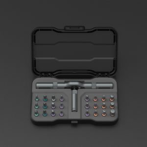 Multi-Purpose Ratchet Wrench Screwdriver  Magnetic Bits Tools Set