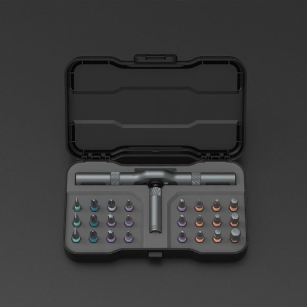Multi-Purpose Ratchet Wrench Screwdriver  Magnetic Bits Tools Set