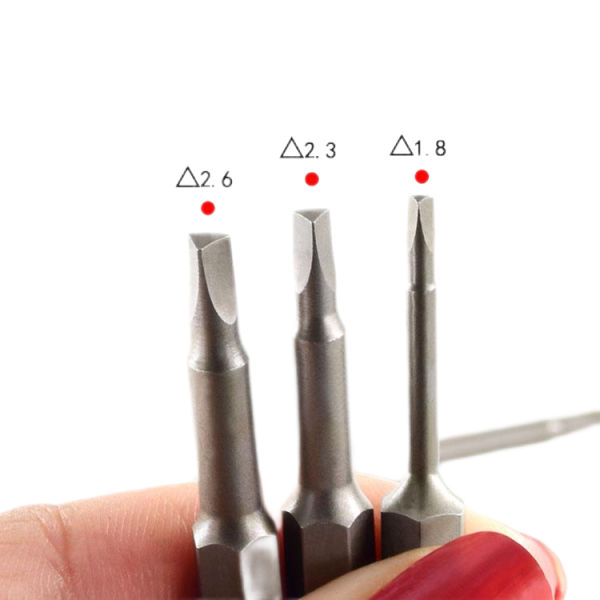 SH1/4*65*H5 Triangle Screwdriver Set for Electronics Assembly and Repair - Image 3