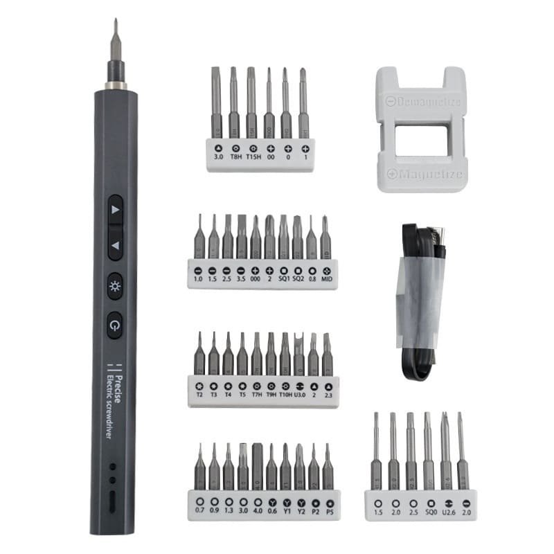 44 in 1 Multifunctional Pen rechargeable USB-C precision Durable Compact electric screwdriver set