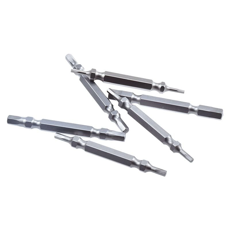 6.35mm Hexagonal Shank 65mm Length Double End Hexagon Head Screwdriver Bit H2.5 H3 H4 H5 H6