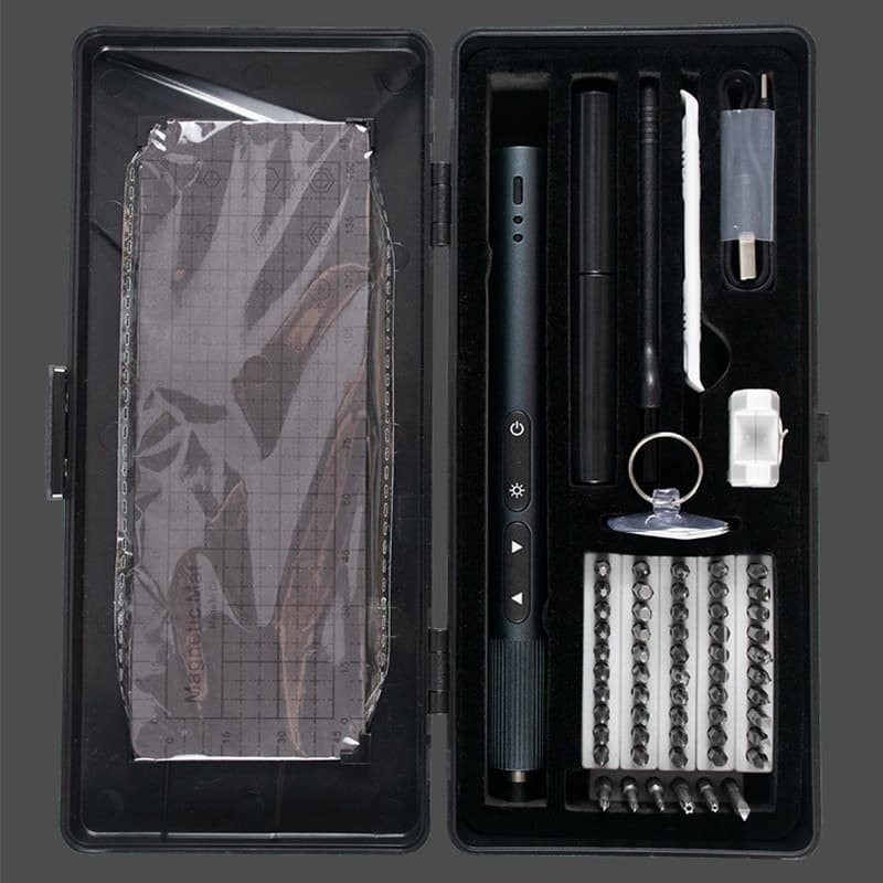 66 in 1 Precision Cordless Screwdriver Set Rechargeable Multi Tool Kit