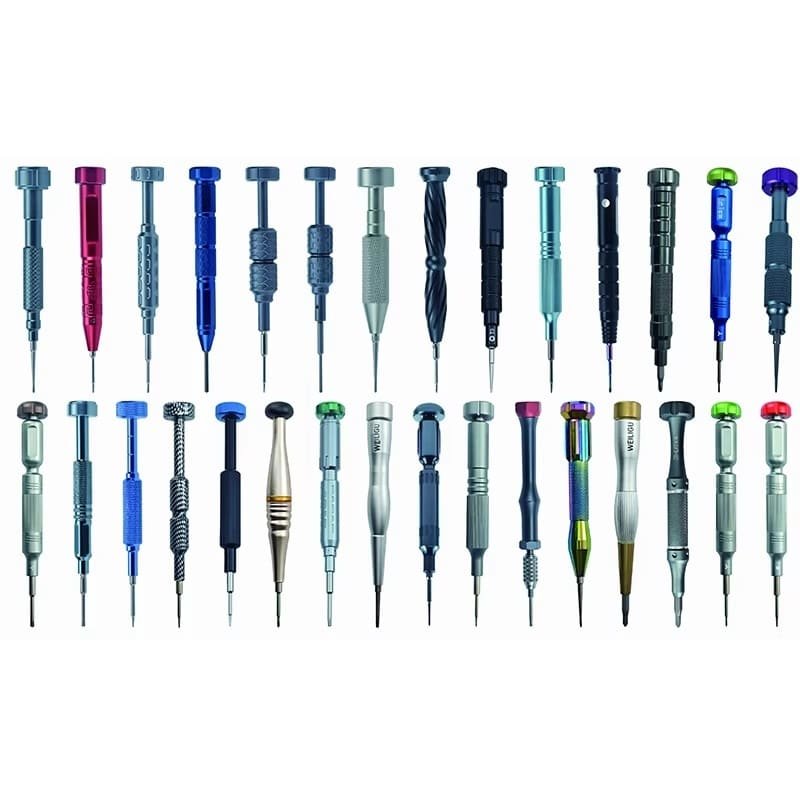 Disassemble the aluminum alloy screwdriver handle for mobile phones