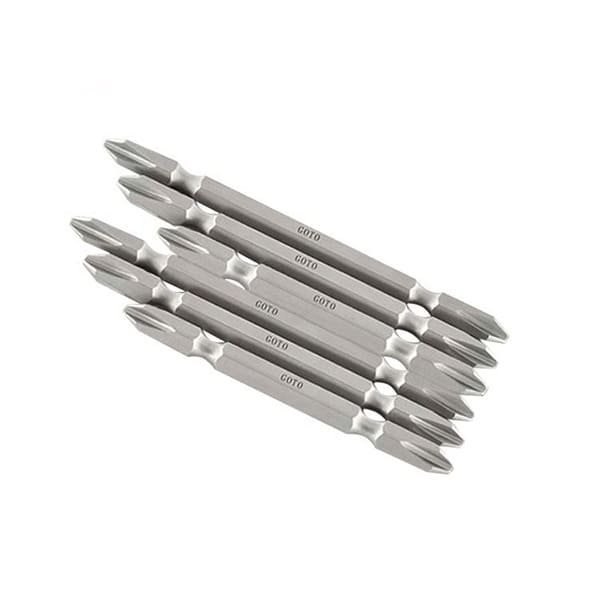 Double End Durable Magnetic 5mm Dual Hex Drive Philips Screwdriver Bits