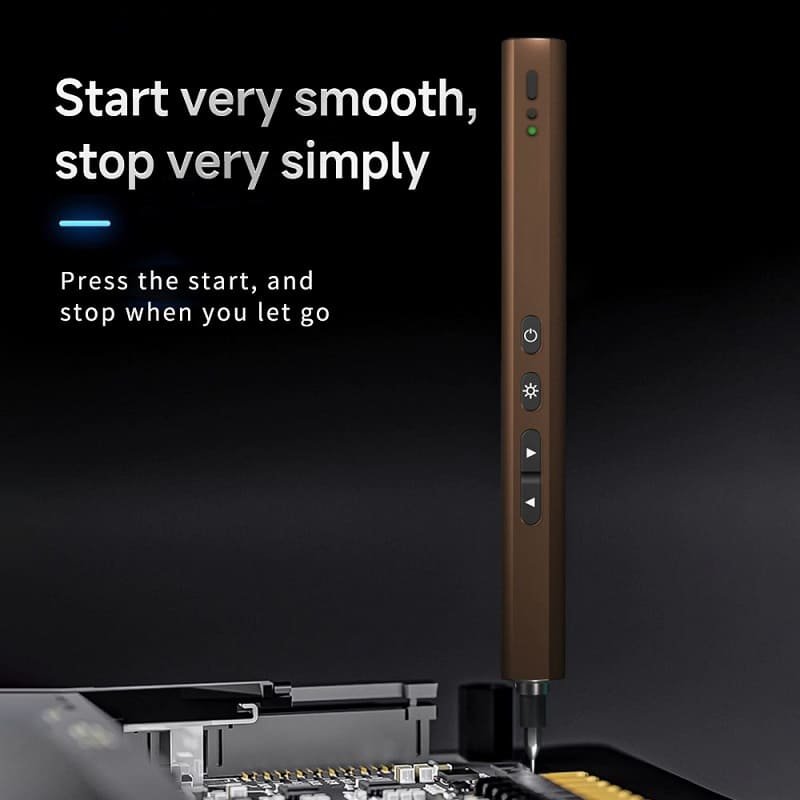 Rechargeable with Type C and 3 LED Lights Precision 53 in1 Electric Screwdriver Set