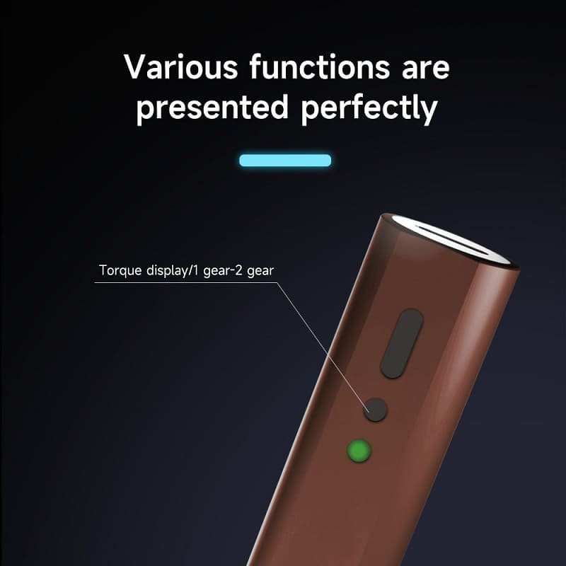 Rechargeable with Type C and 3 LED Lights Precision 53 in1 Electric Screwdriver Set